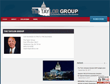 Tablet Screenshot of claytontaylor.org